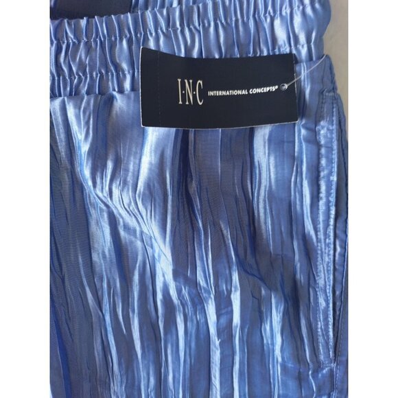 INC International Concepts, Polyester and nylon shorts, blue, for men, size M. - Picture 5 of 10